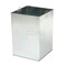 Global Industrial Square Outdoor Can, Brown, Steel, 13-1/2 in 239576BN - alternate 5